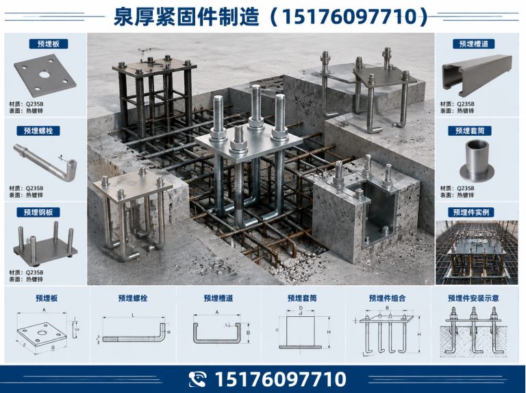 邯郸经济技术开发区地脚螺栓展示图